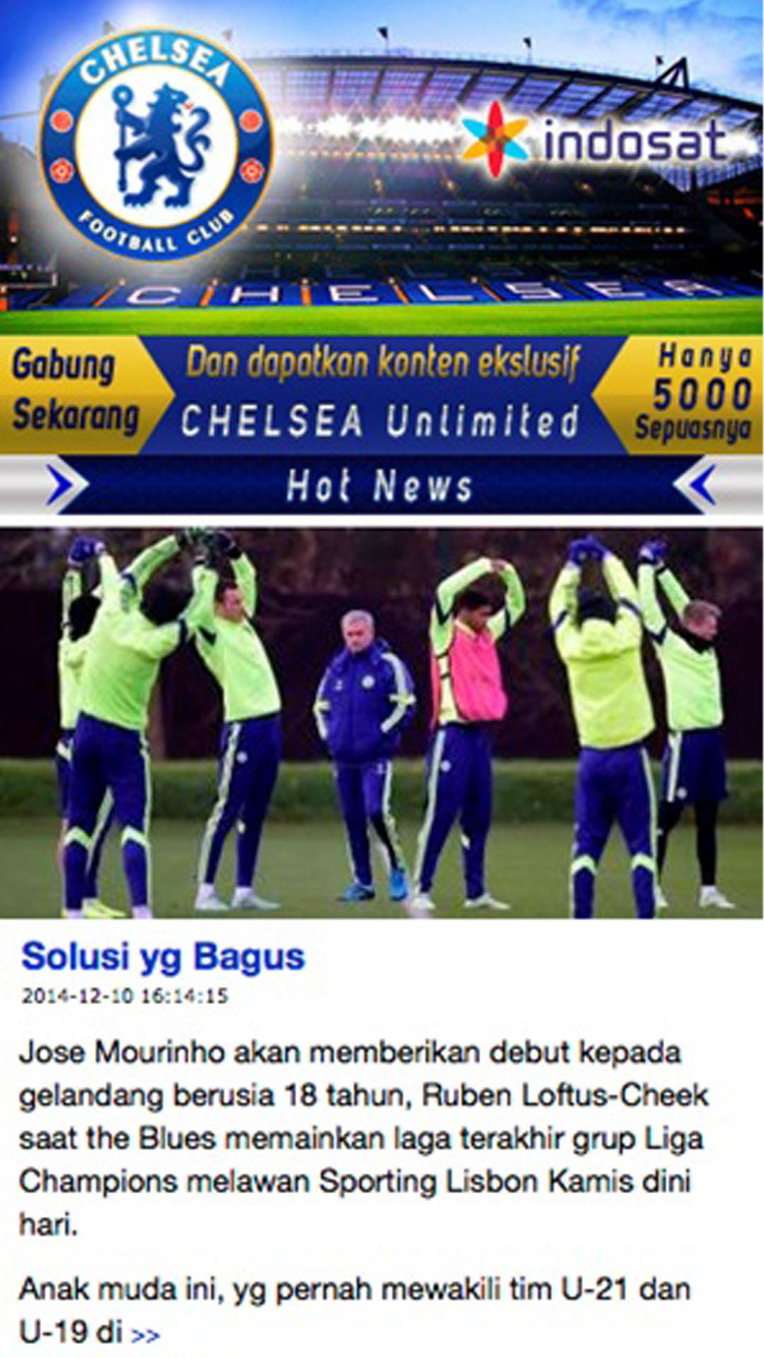 Chelsea-indosat.com Image Project